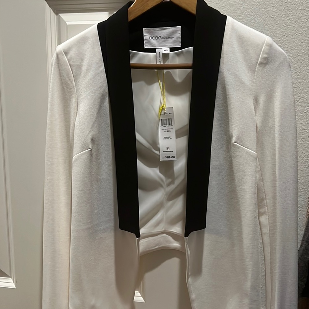 BCBG White Blazer, NWT